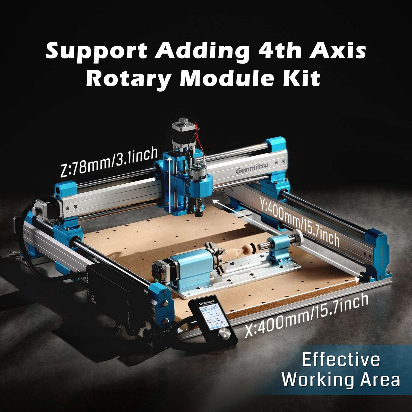 4040-PRO Desktop CNC Router Carving Cutting Machine