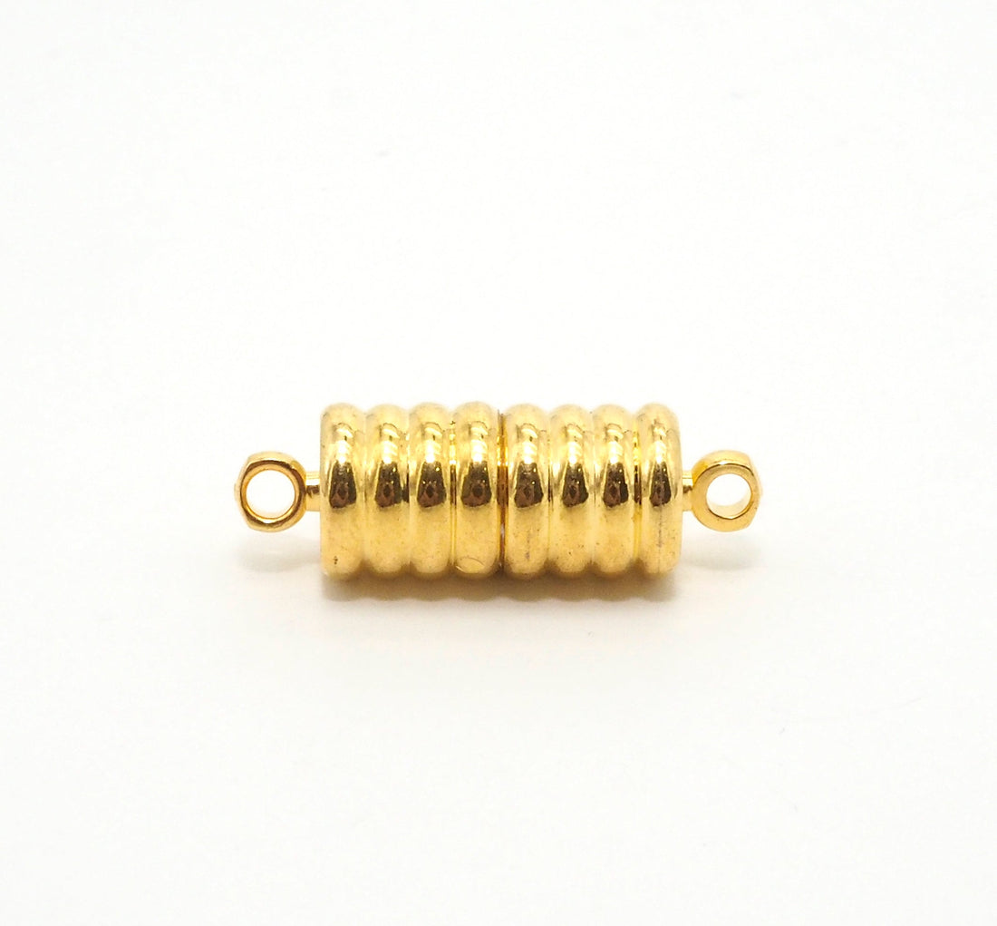Silver/Gold/Black Plated Strong Magnetic Cylinder Clasp, 8X23mm Clasps, Beading supplies, Secure Clasp,SKU#C65