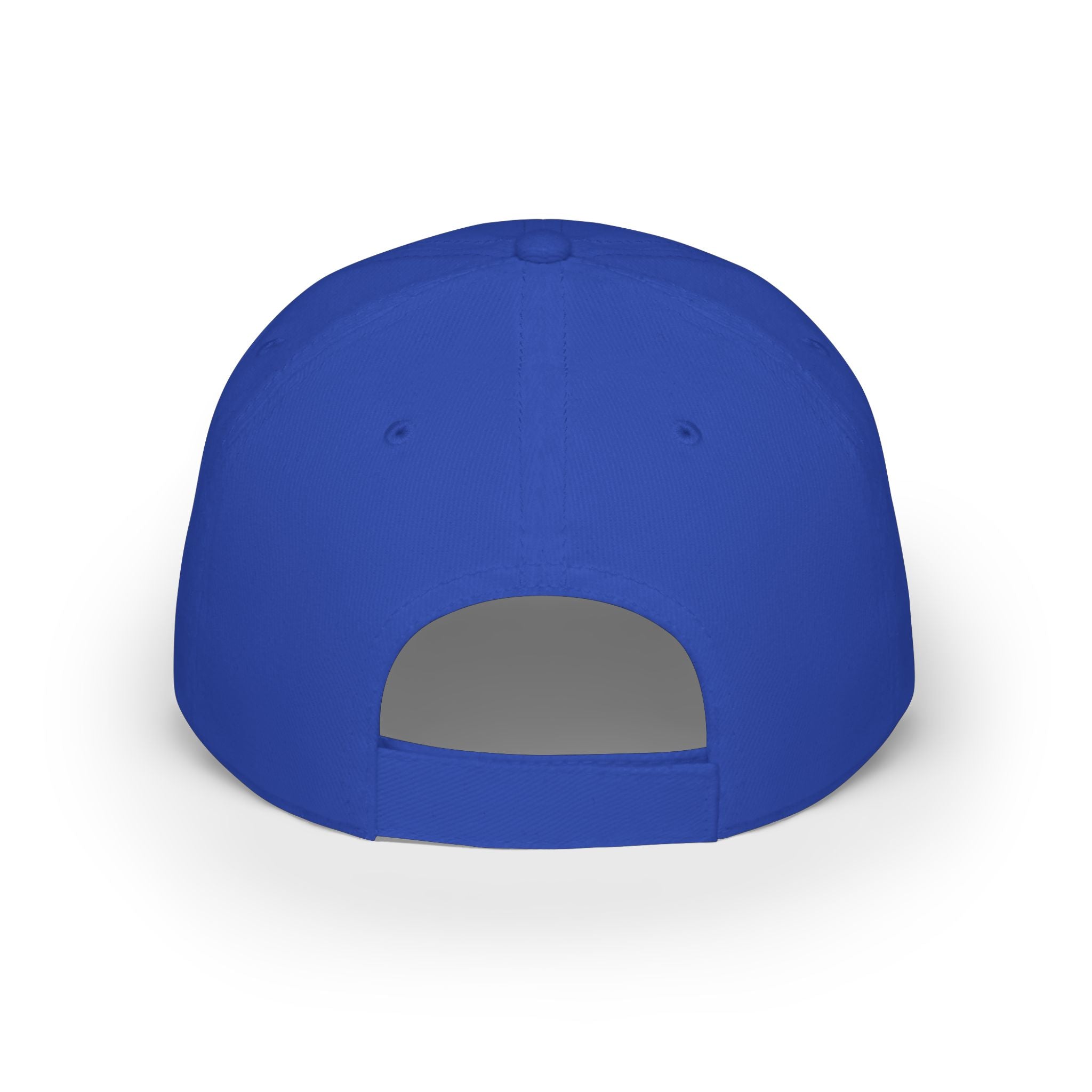 Low Profile Baseball Cap — Vintage Camp Badge Logo Hat