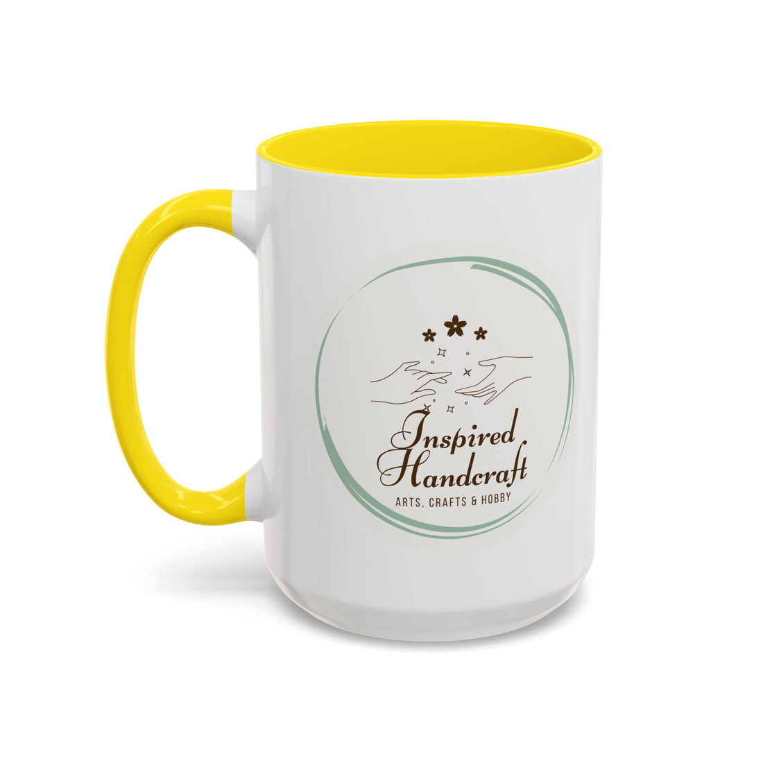 Inspired Handcraft Accent Coffee Mug — Arts & Crafts Gift (11/15 oz)
