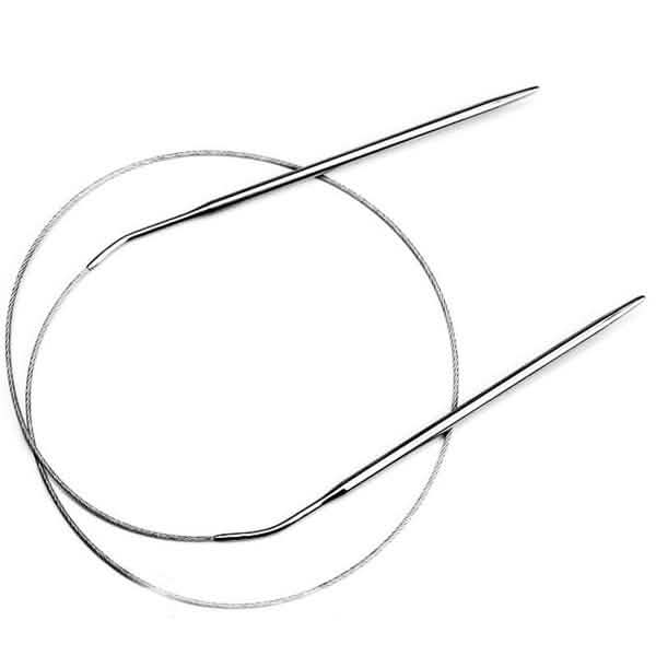 11 Pack Stainless Steel Circular Knitting Needles