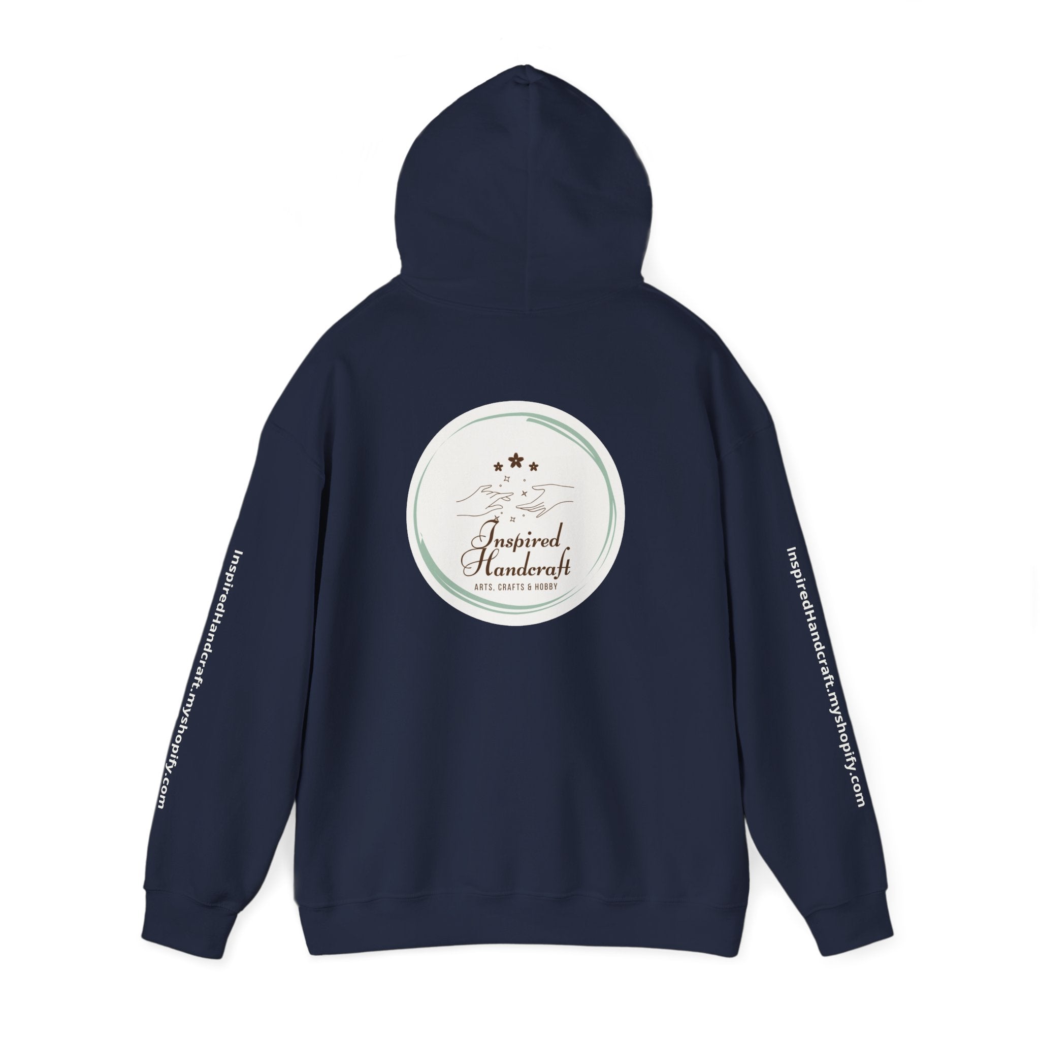 Inspired Handcrafts Logo Hoodie — Artisan Craft Maker Sweatshirt