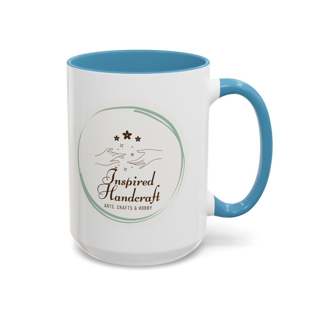 Inspired Handcraft Accent Coffee Mug — Arts & Crafts Gift (11/15 oz)