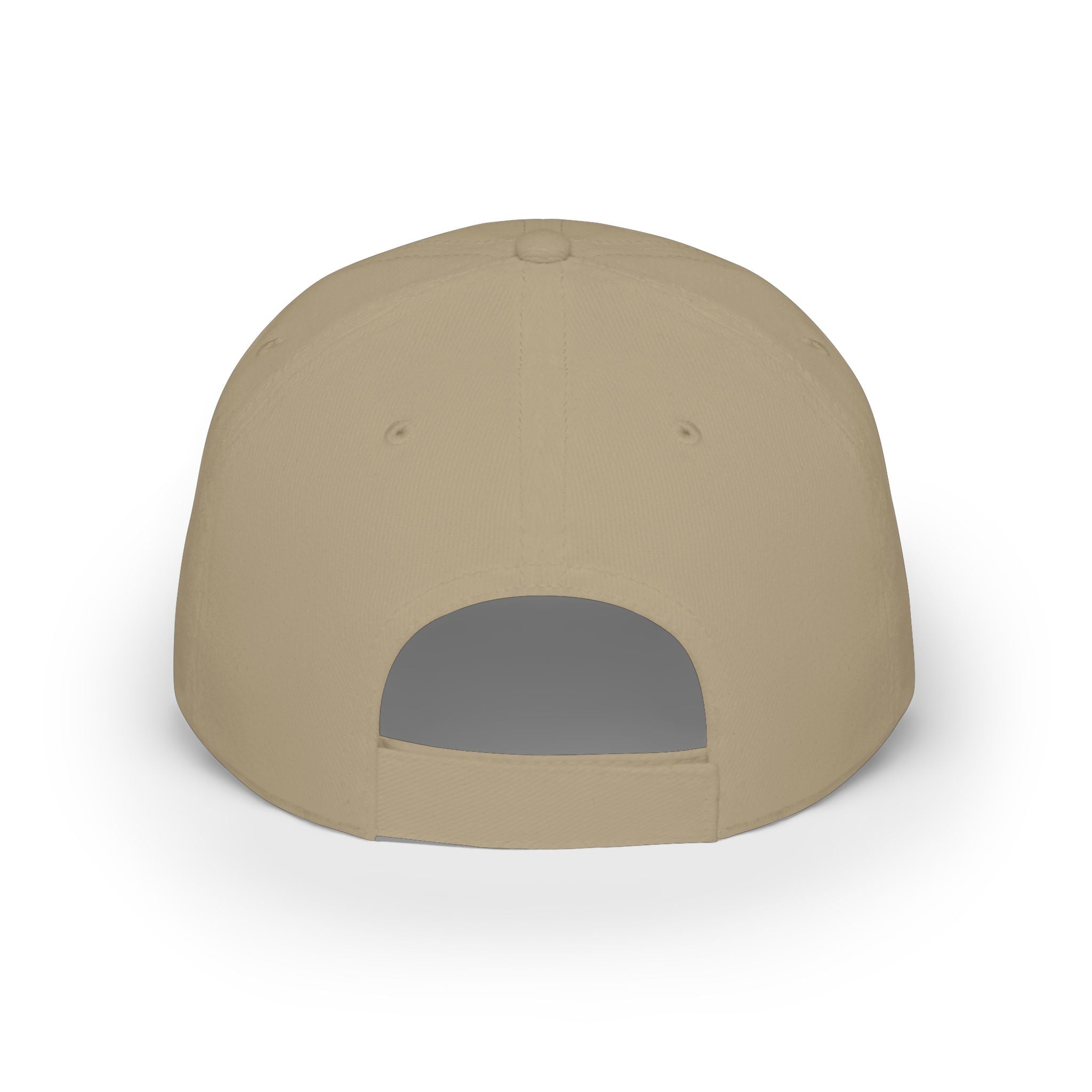 Low Profile Baseball Cap — Vintage Camp Badge Logo Hat