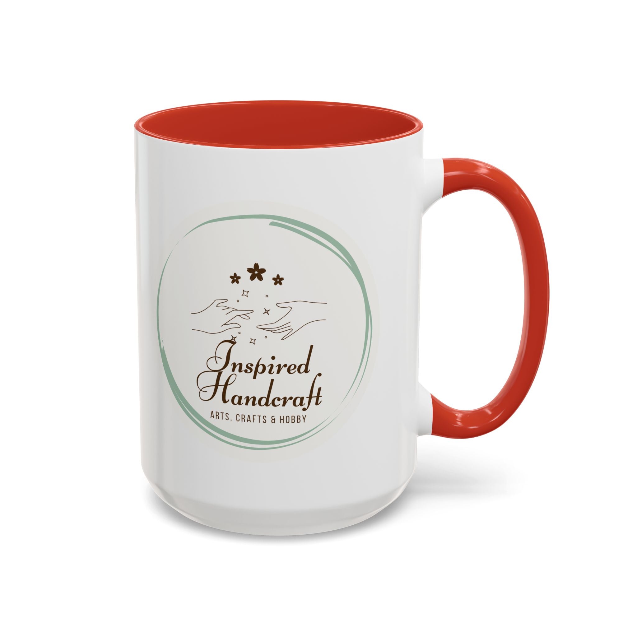 Inspired Handcraft Accent Coffee Mug — Arts & Crafts Gift (11/15 oz)