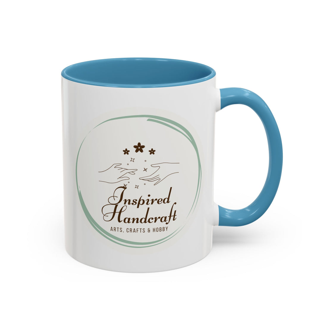 Inspired Handcraft Accent Coffee Mug — Arts & Crafts Gift (11/15 oz)