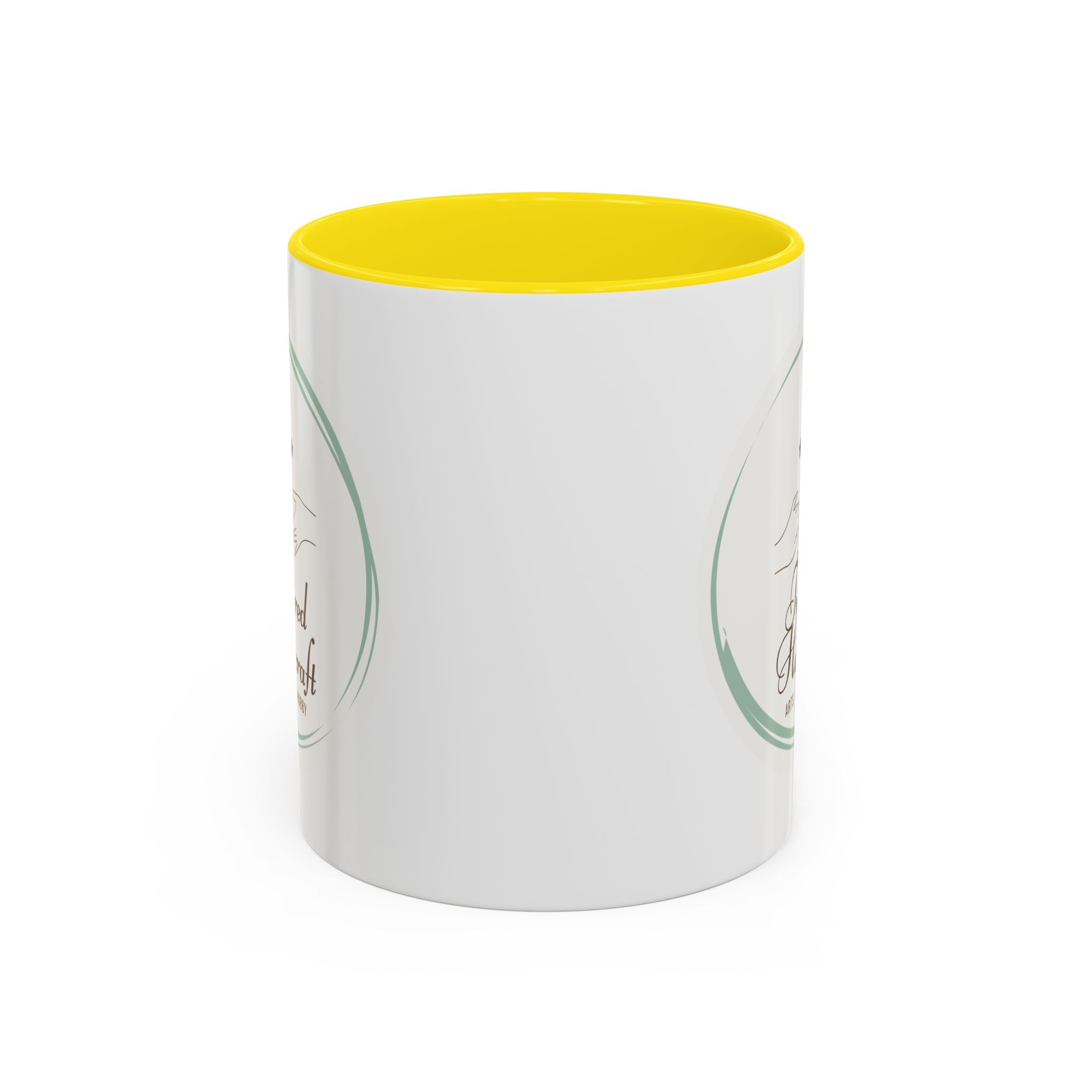 Inspired Handcraft Accent Coffee Mug — Arts & Crafts Gift (11/15 oz)