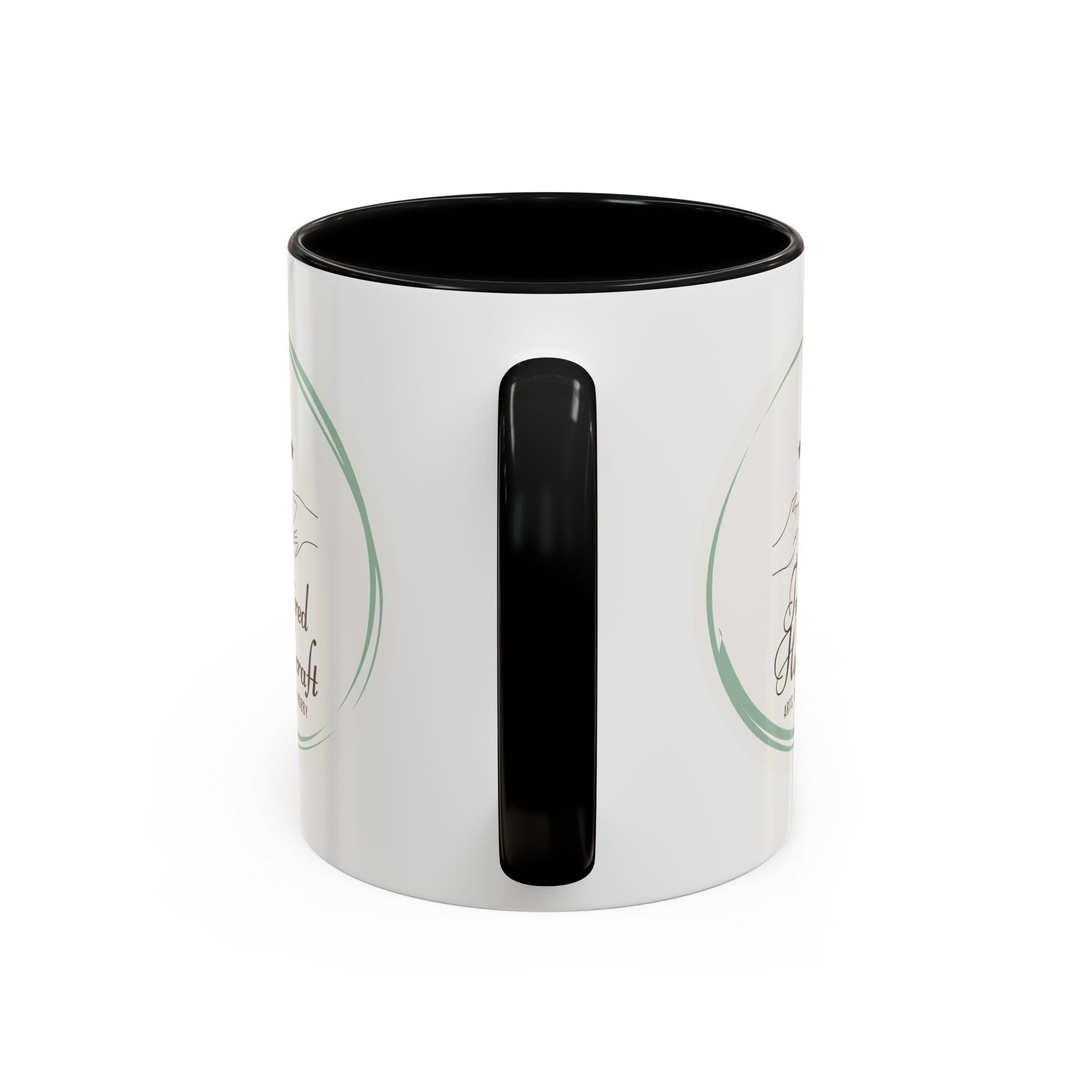 Inspired Handcraft Accent Coffee Mug — Arts & Crafts Gift (11/15 oz)
