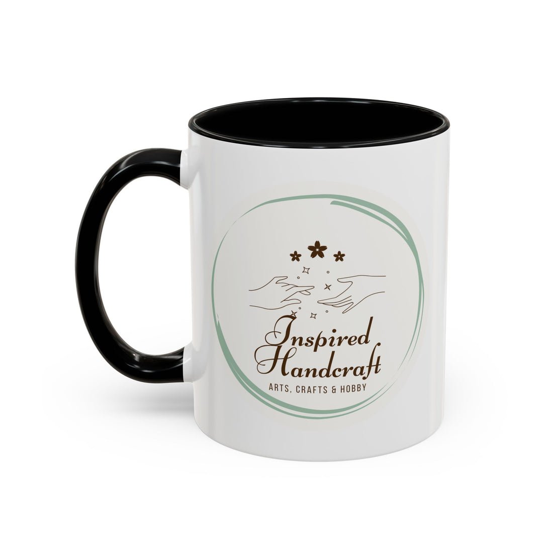 Inspired Handcraft Accent Coffee Mug — Arts & Crafts Gift (11/15 oz)