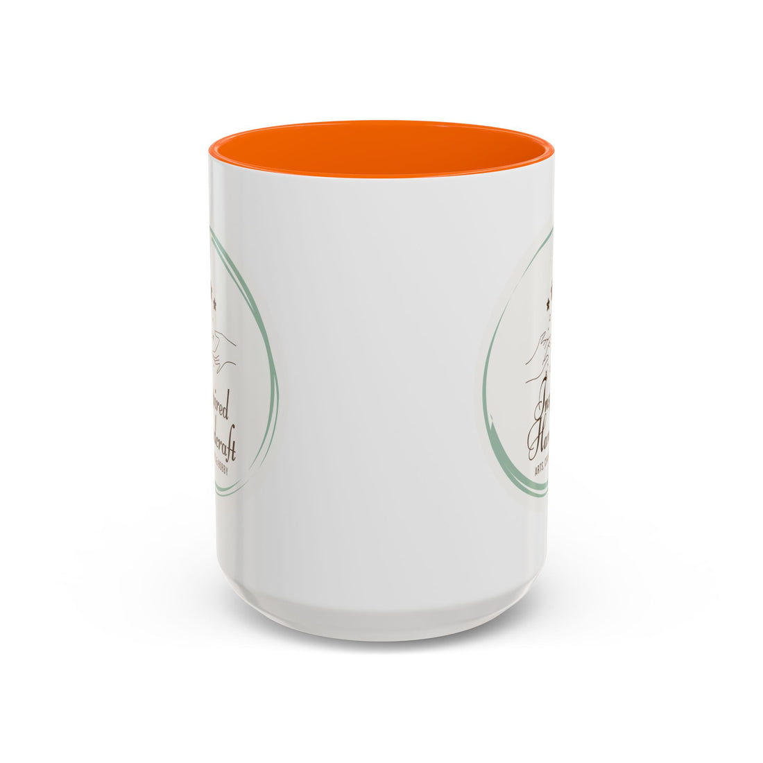Inspired Handcraft Accent Coffee Mug — Arts & Crafts Gift (11/15 oz)