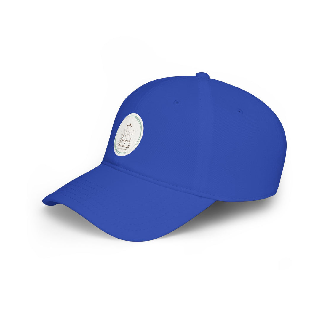Low Profile Baseball Cap — Vintage Camp Badge Logo Hat