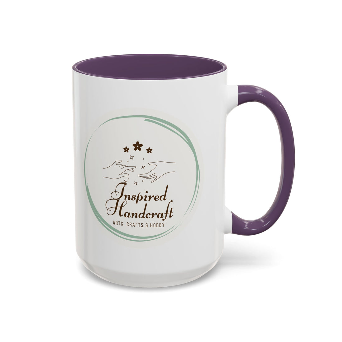 Inspired Handcraft Accent Coffee Mug — Arts & Crafts Gift (11/15 oz)