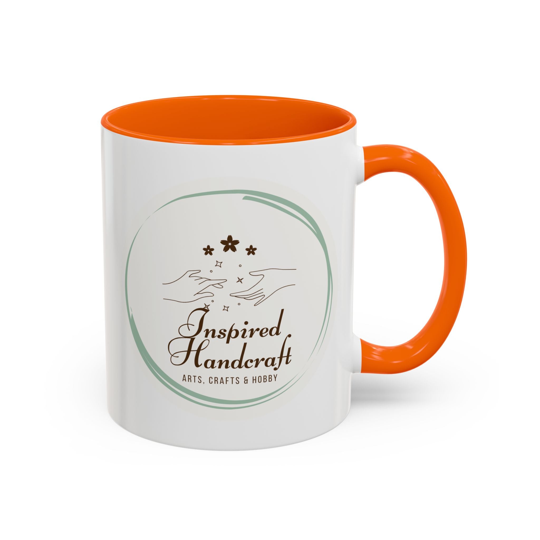 Inspired Handcraft Accent Coffee Mug — Arts & Crafts Gift (11/15 oz)