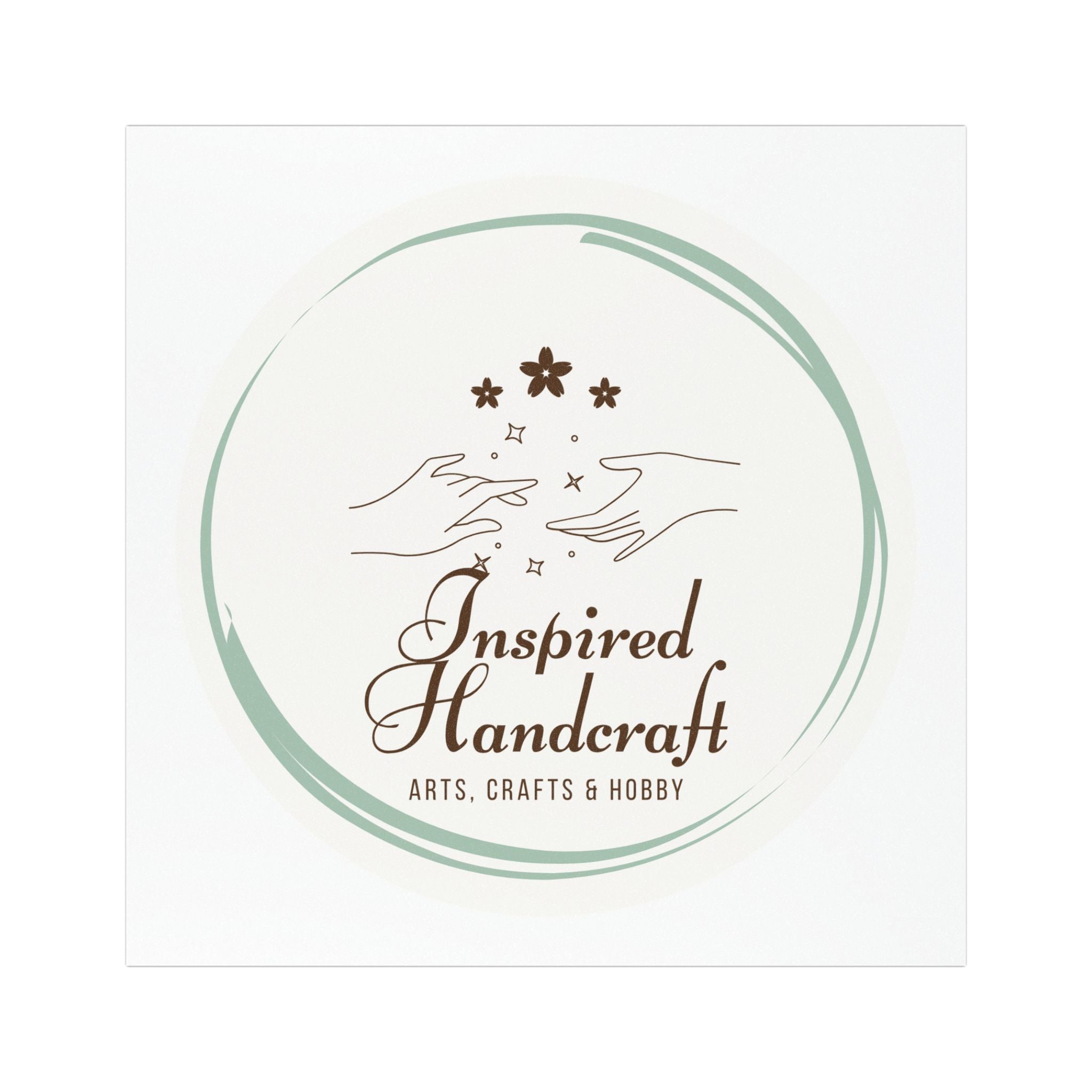 Car Magnet — "Inspired Handcraft" Logo (Arts, Crafts & Hobby)