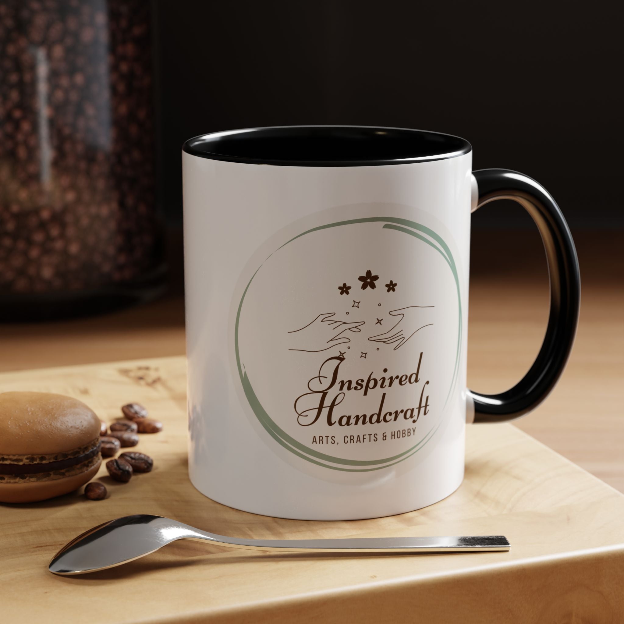 Inspired Handcraft Accent Coffee Mug — Arts & Crafts Gift (11/15 oz)
