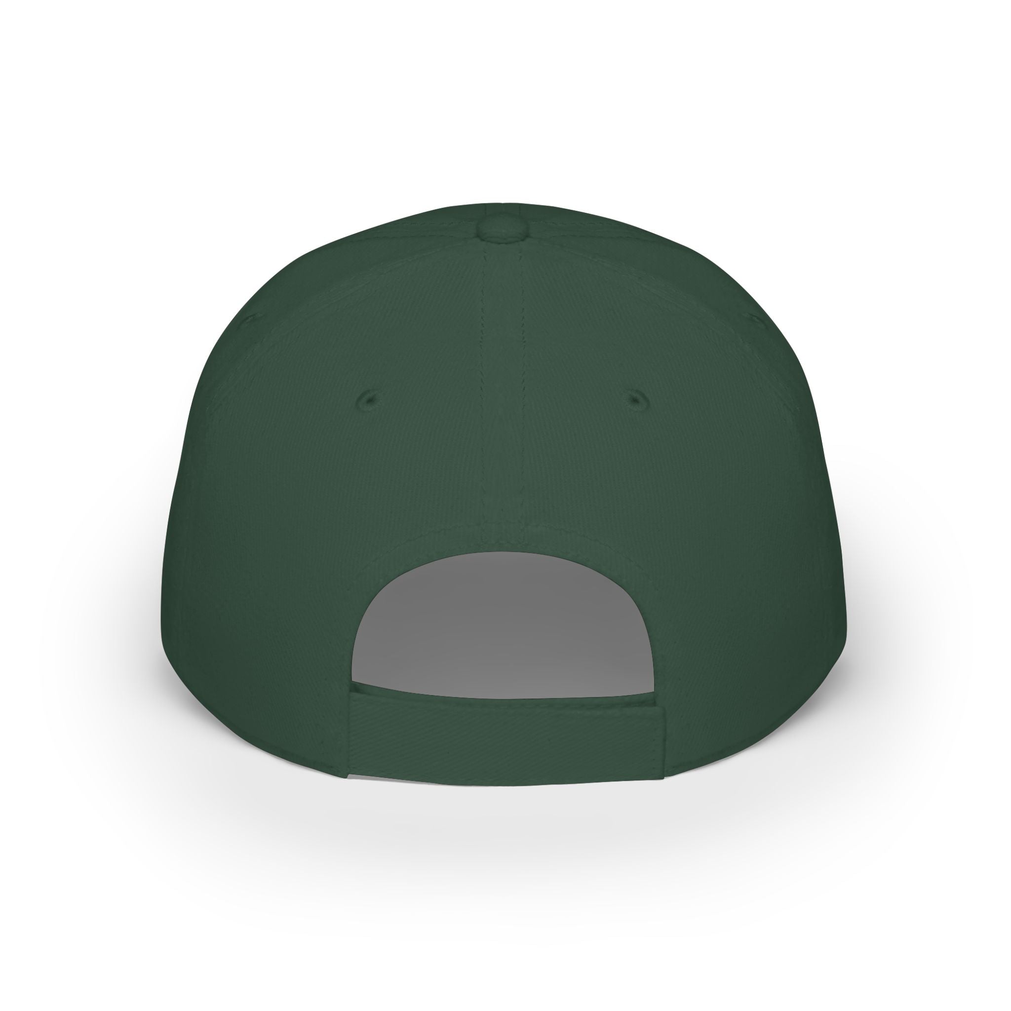 Low Profile Baseball Cap — Vintage Camp Badge Logo Hat