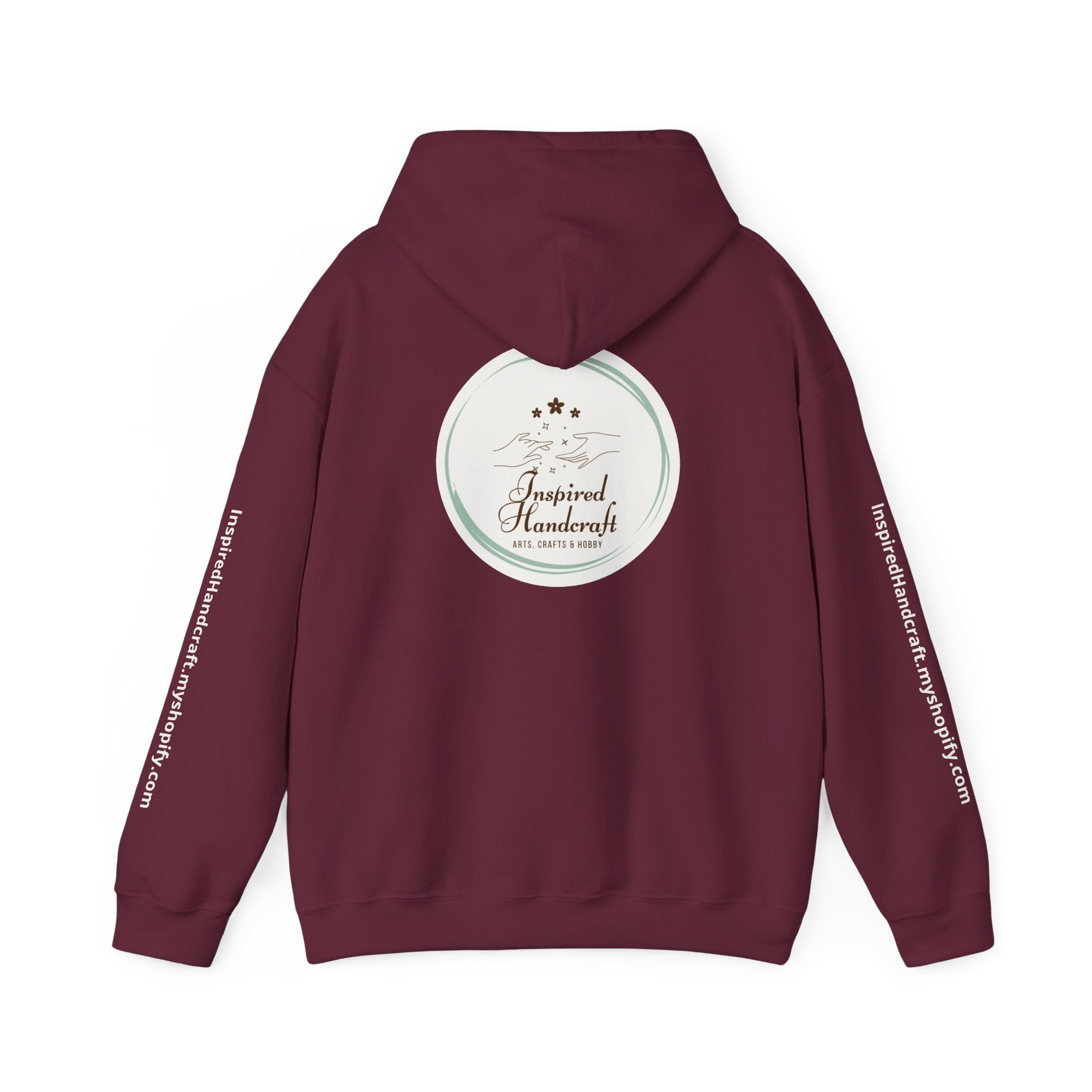 Inspired Handcrafts Logo Hoodie — Artisan Craft Maker Sweatshirt
