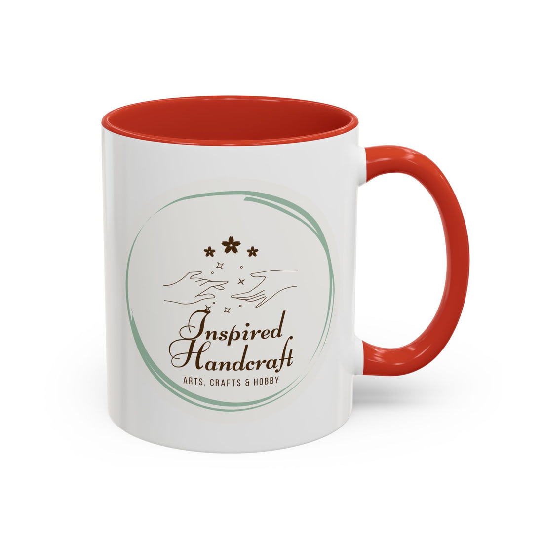 Inspired Handcraft Accent Coffee Mug — Arts & Crafts Gift (11/15 oz)