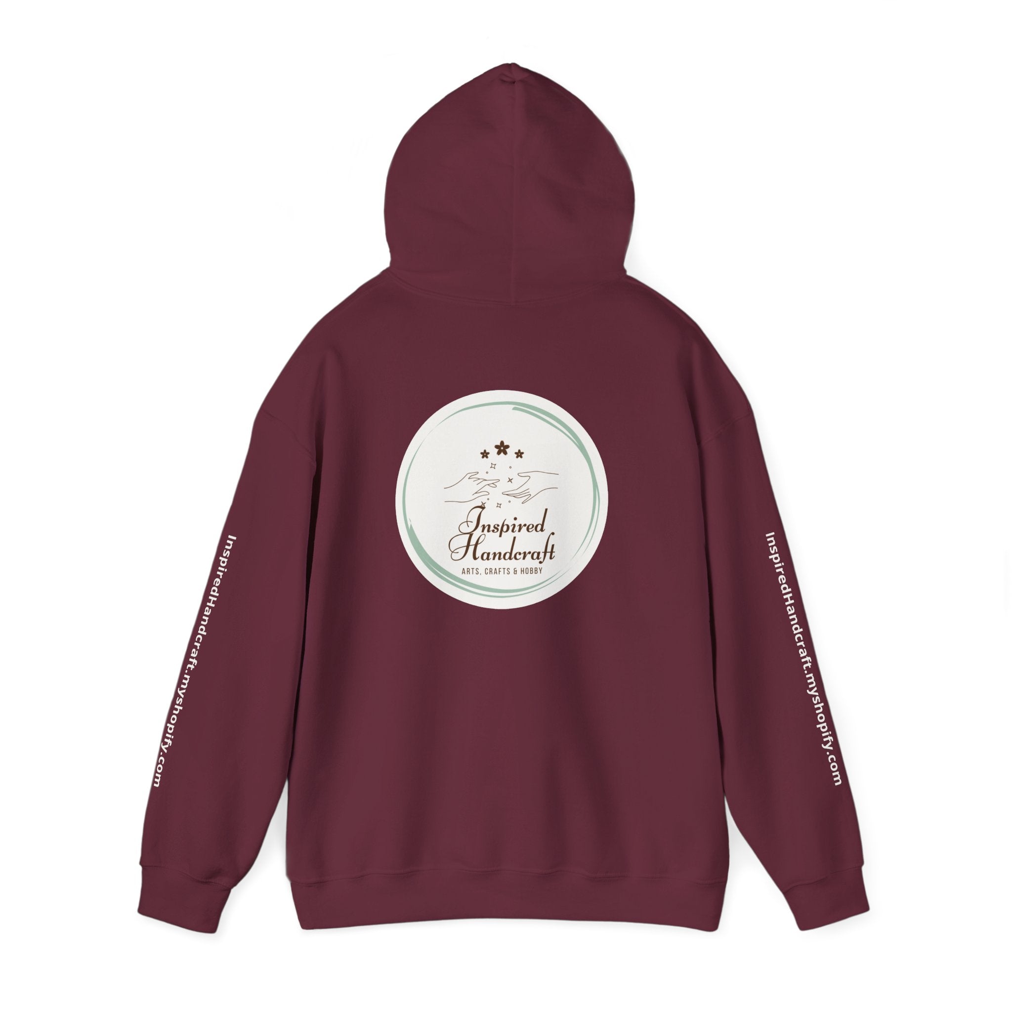 Inspired Handcrafts Logo Hoodie — Artisan Craft Maker Sweatshirt