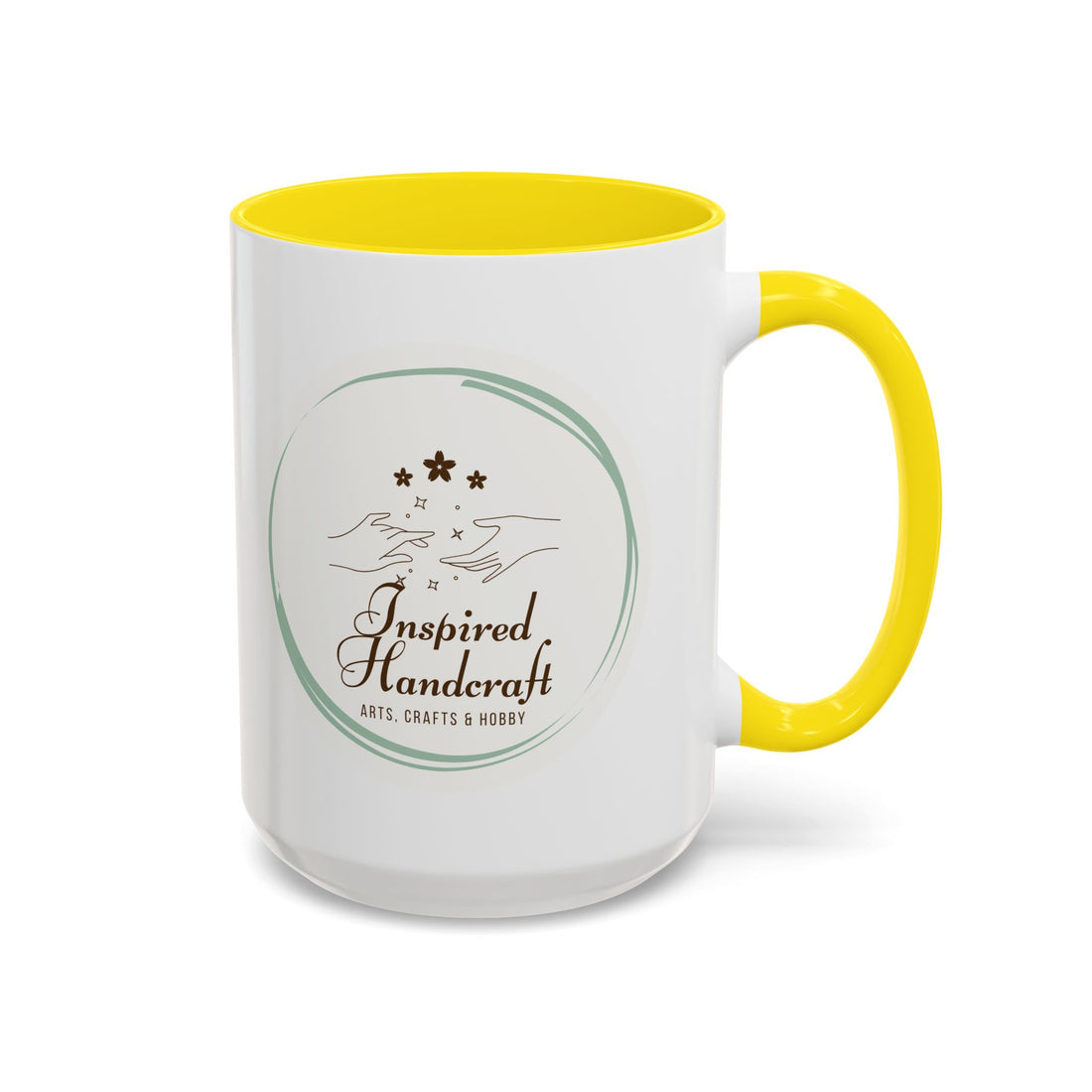 Inspired Handcraft Accent Coffee Mug — Arts & Crafts Gift (11/15 oz)
