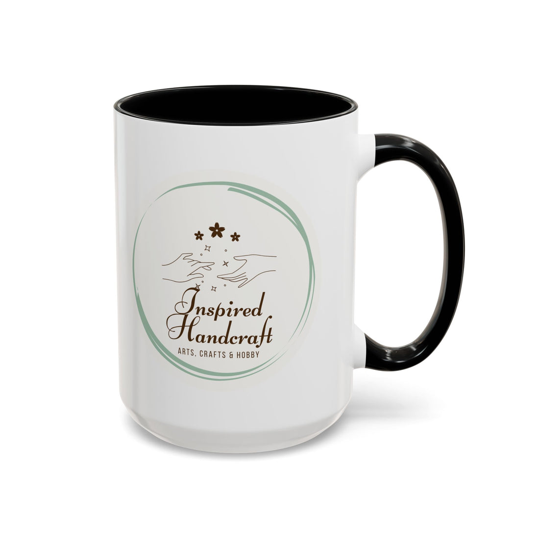 Inspired Handcraft Accent Coffee Mug — Arts & Crafts Gift (11/15 oz)