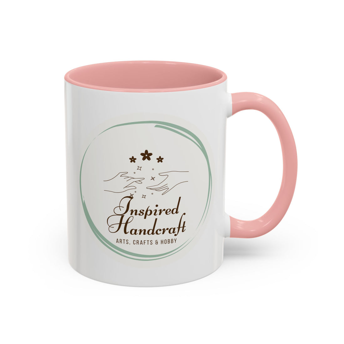 Inspired Handcraft Accent Coffee Mug — Arts & Crafts Gift (11/15 oz)