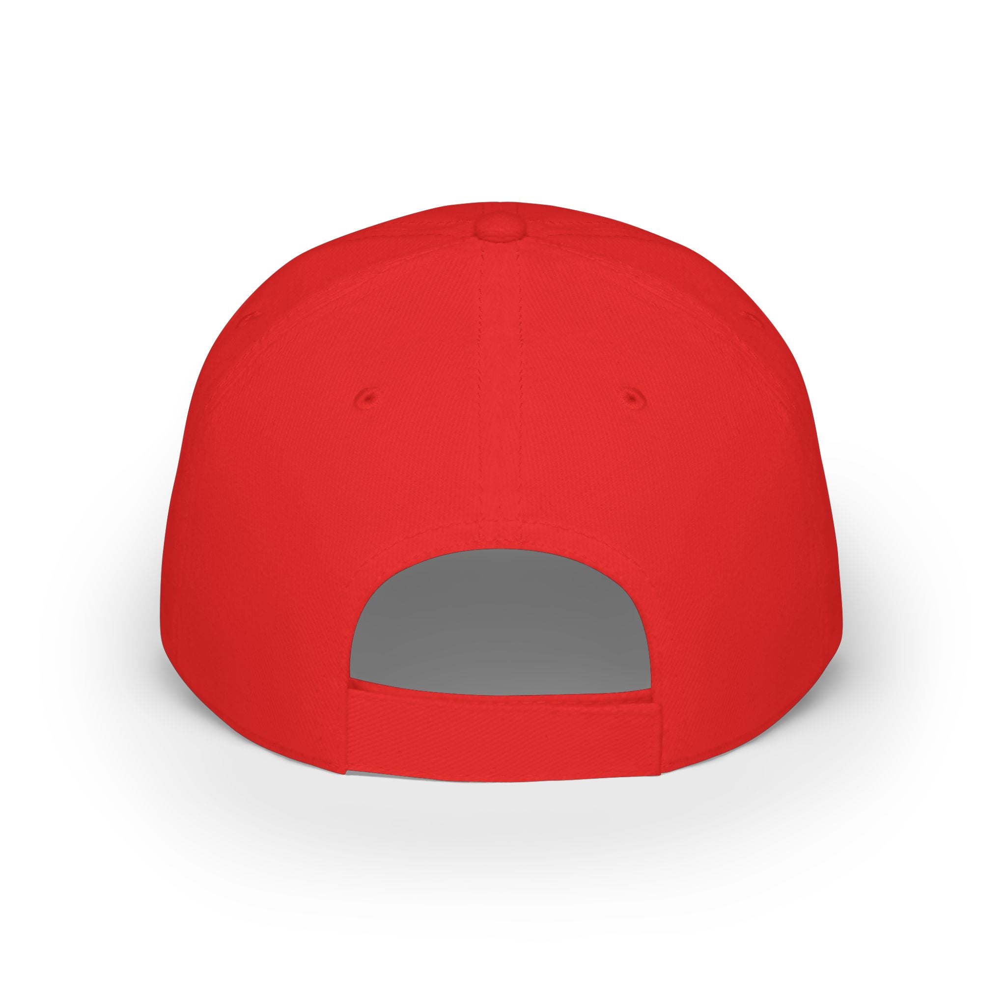 Low Profile Baseball Cap — Vintage Camp Badge Logo Hat