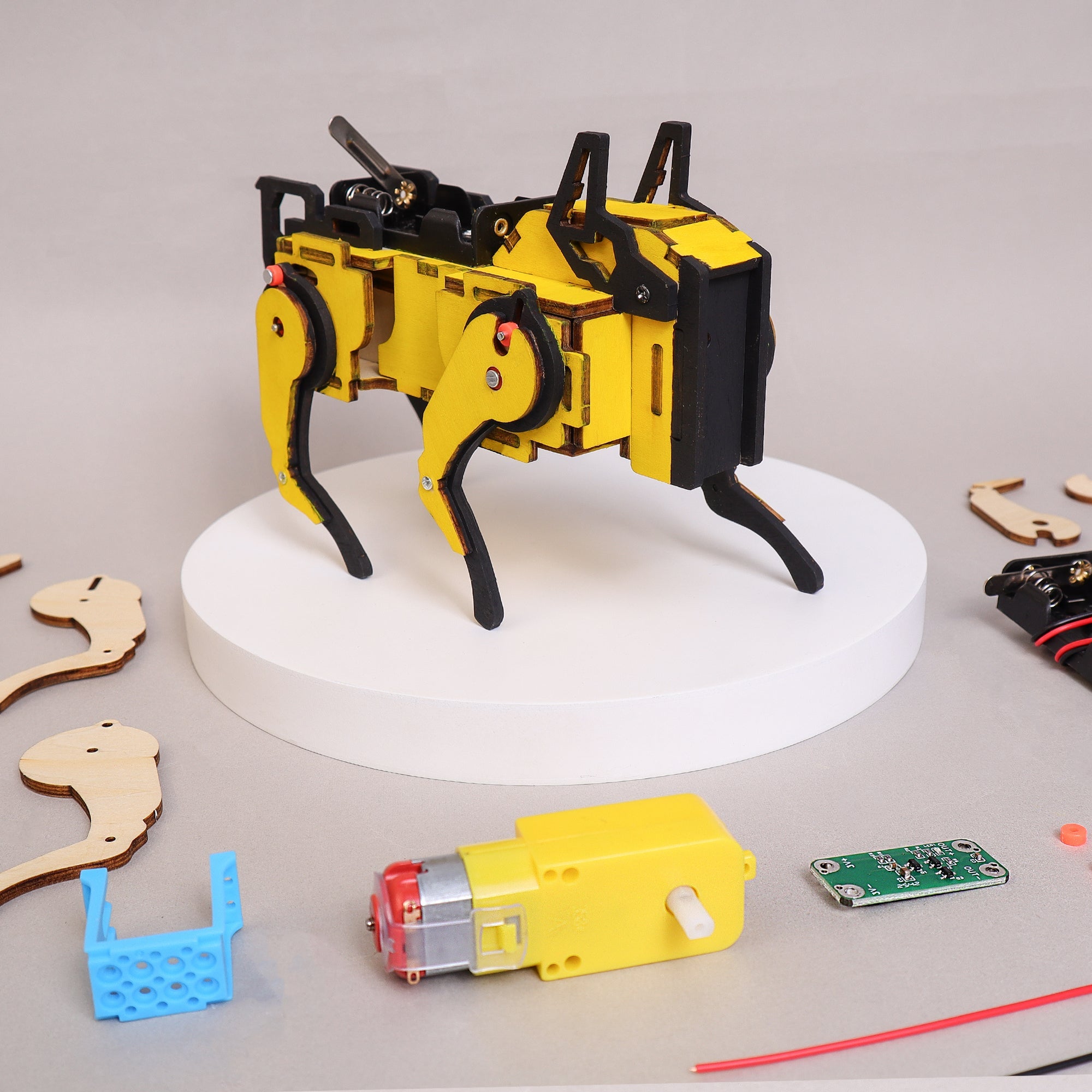 Robot Dog STEM Sound Activated DIY Building Toy