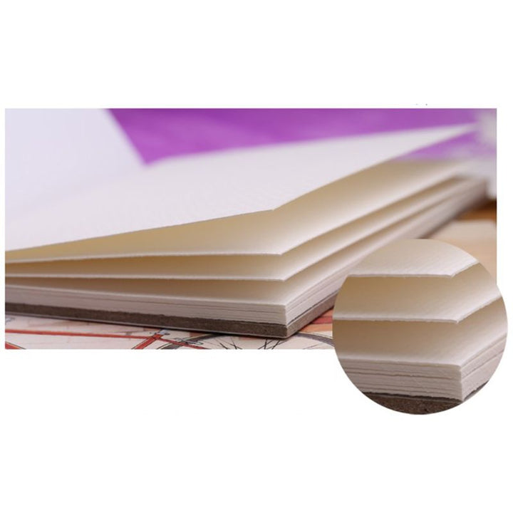 12 Sheet A5 A6 Watercolor Sketchbook Paper