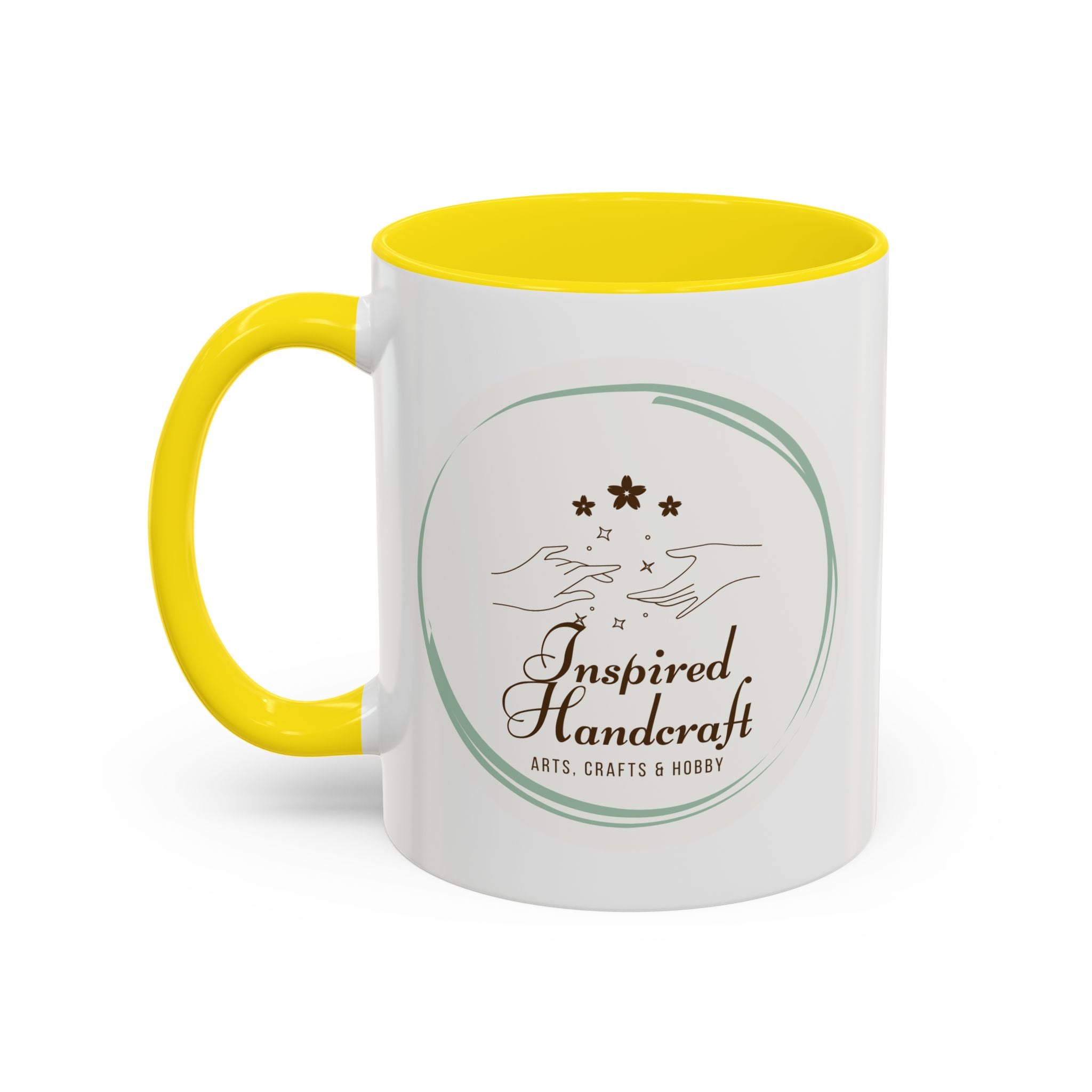 Inspired Handcraft Accent Coffee Mug — Arts & Crafts Gift (11/15 oz)