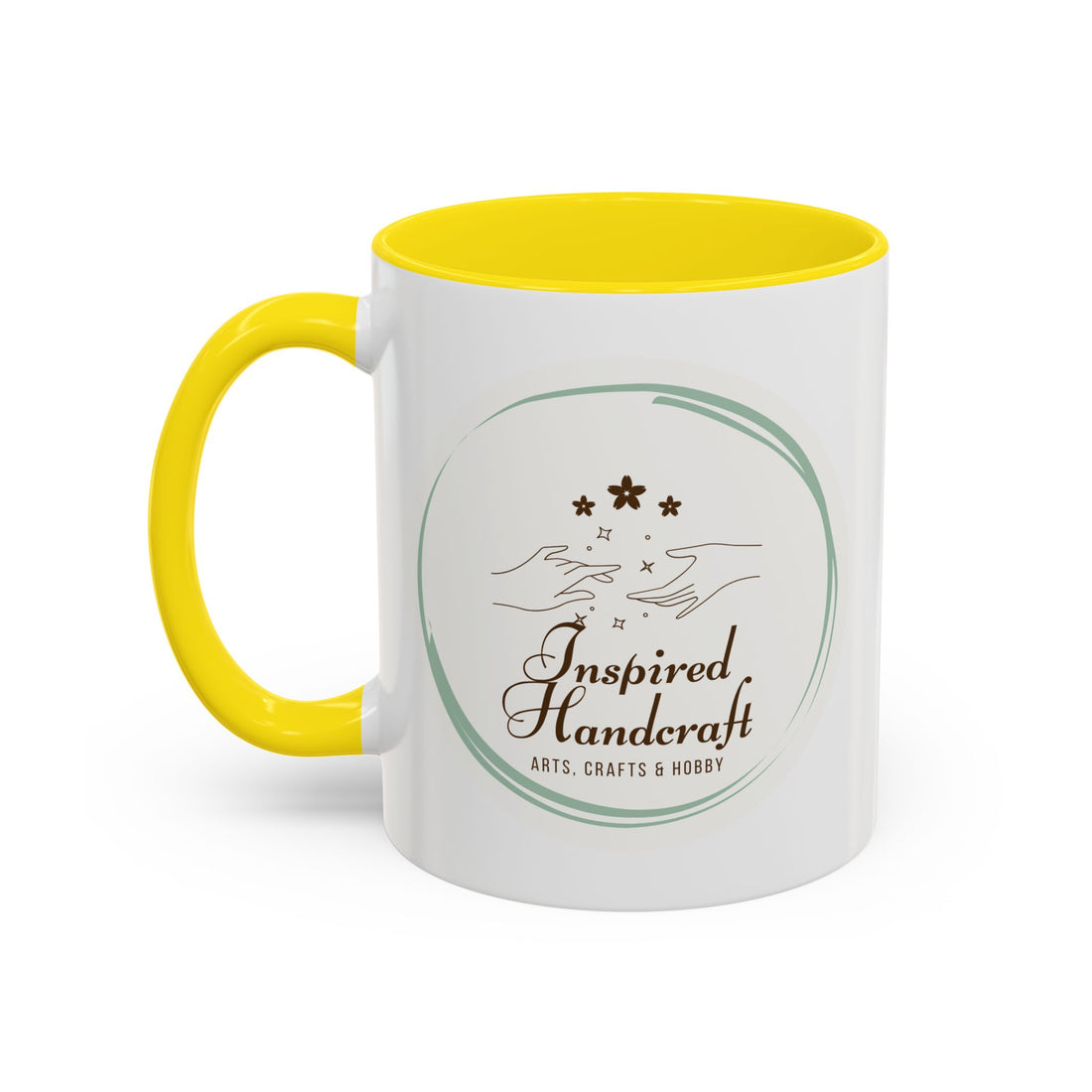 Inspired Handcraft Accent Coffee Mug — Arts & Crafts Gift (11/15 oz)