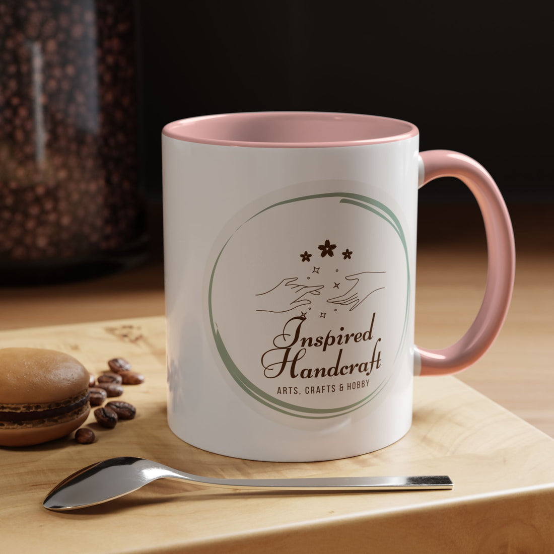 Inspired Handcraft Accent Coffee Mug — Arts & Crafts Gift (11/15 oz)