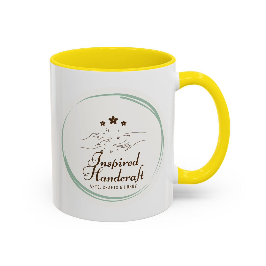 Inspired Handcraft Accent Coffee Mug — Arts & Crafts Gift (11/15 oz)