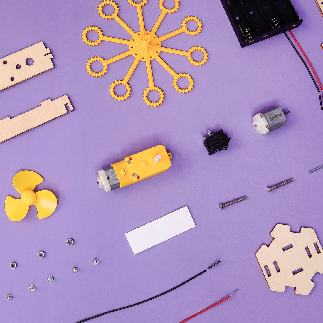 DIY Bubble Machine STEM Educational Toy Kit Kids