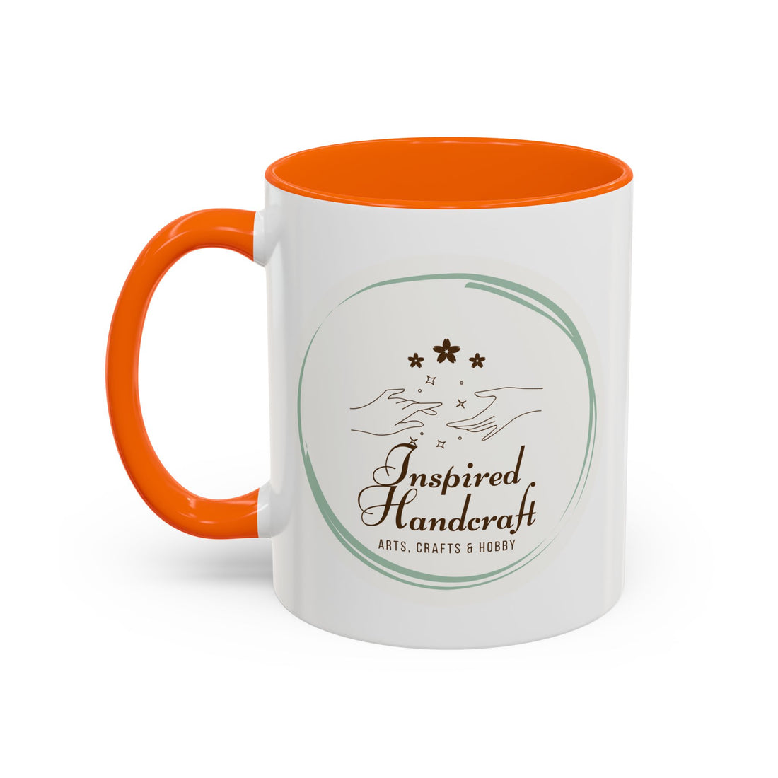 Inspired Handcraft Accent Coffee Mug — Arts & Crafts Gift (11/15 oz)