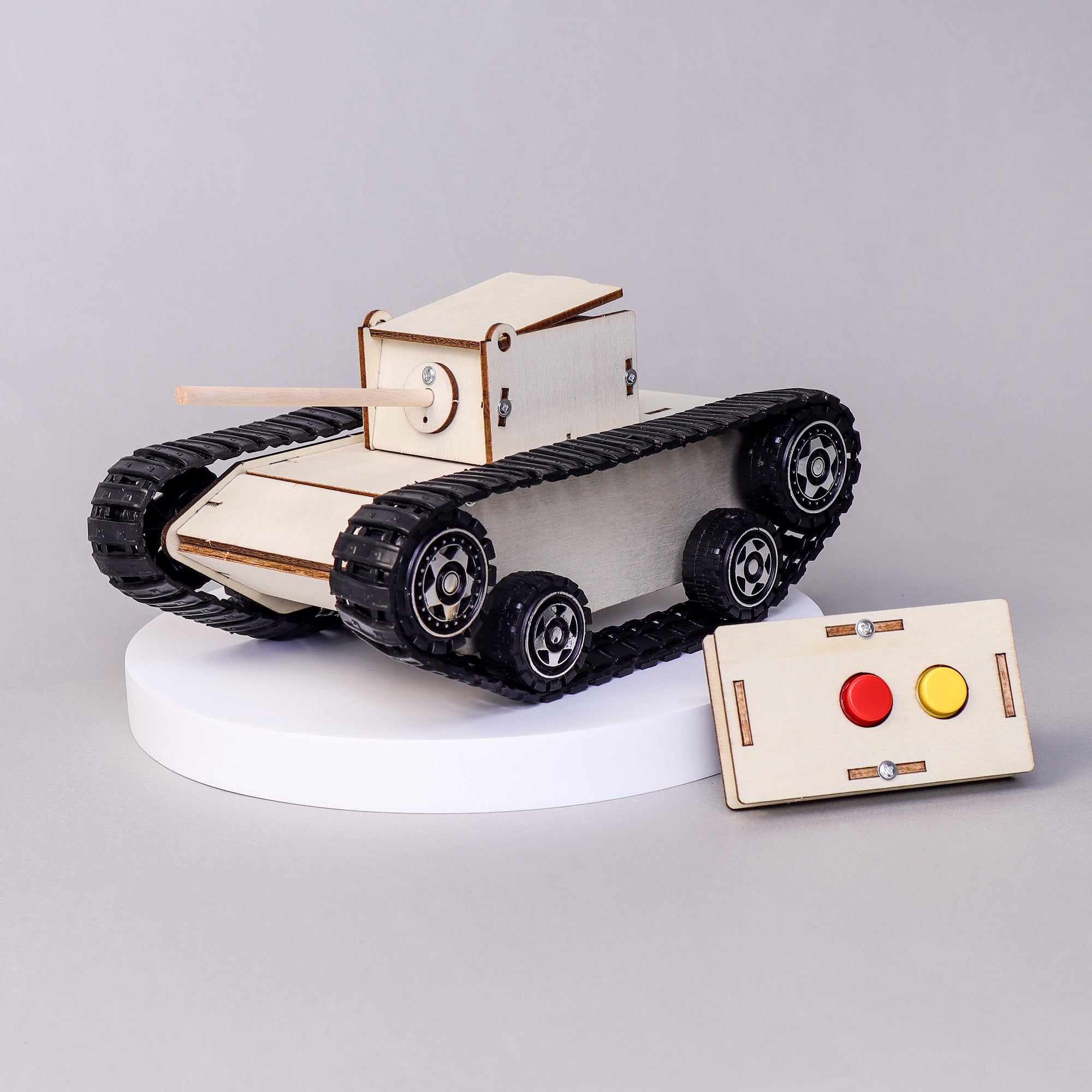 DIY Remote Control Tank STEM Educational Building Kit