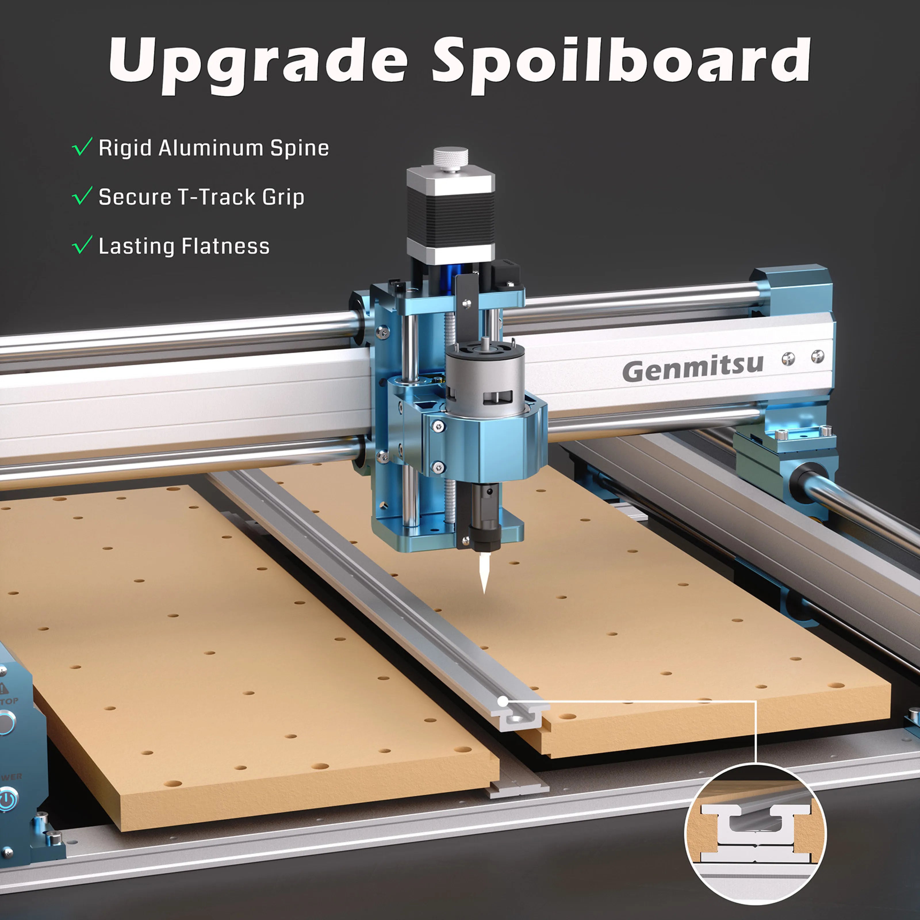 4040-PRO Desktop CNC Router Carving Cutting Machine