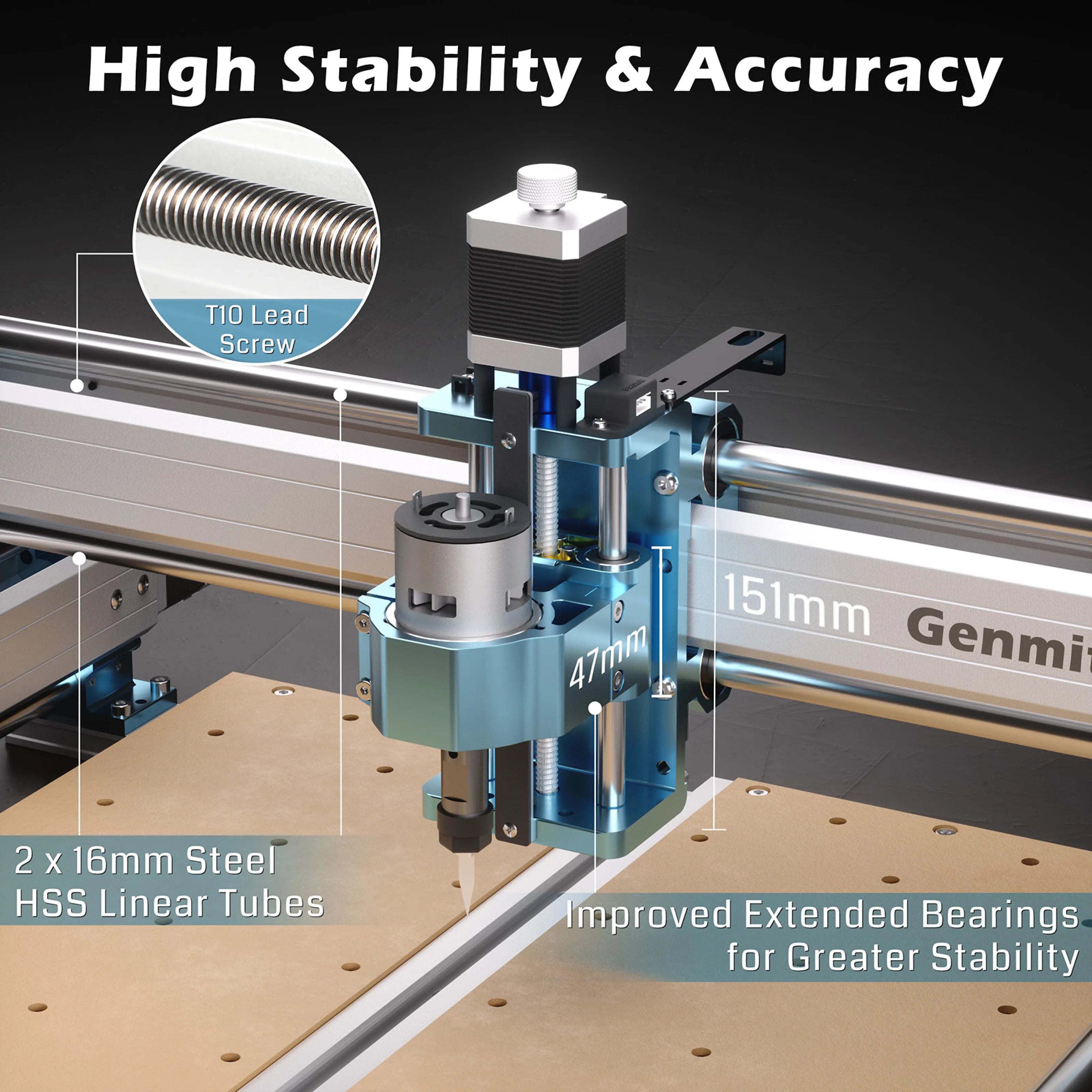 4040-PRO Desktop CNC Router Carving Cutting Machine