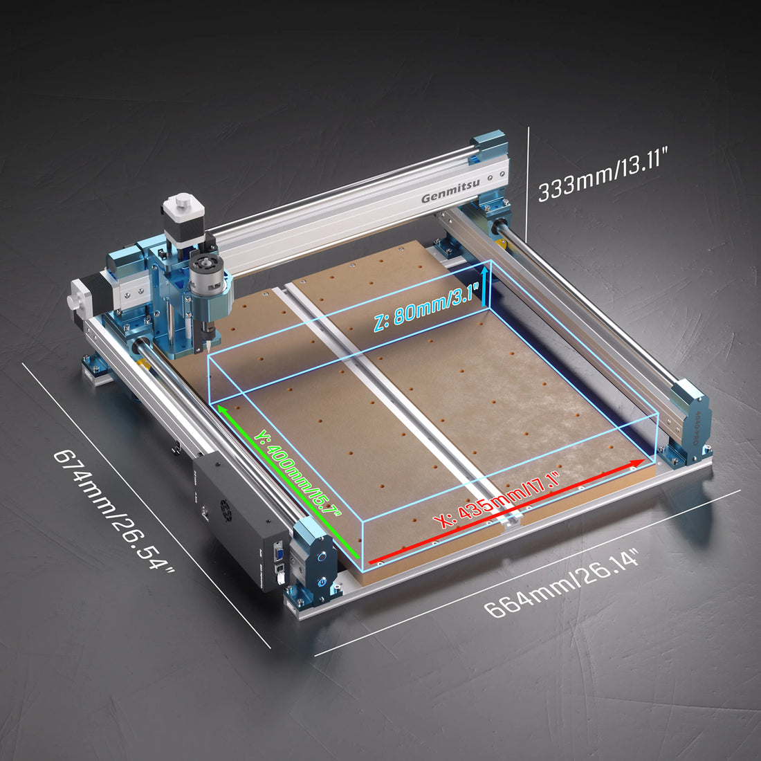 4040-PRO Desktop CNC Router Carving Cutting Machine