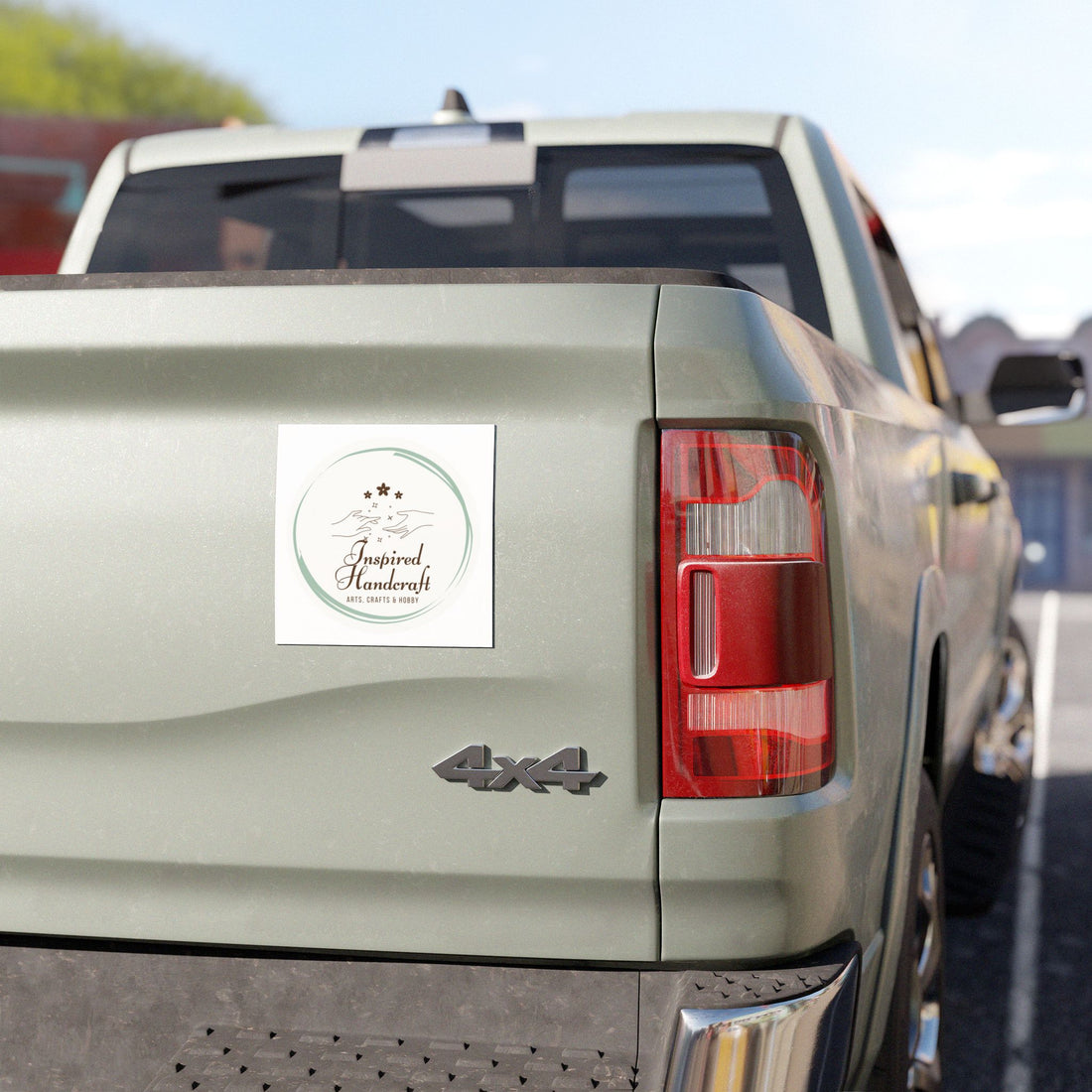 Car Magnet — "Inspired Handcraft" Logo (Arts, Crafts & Hobby)