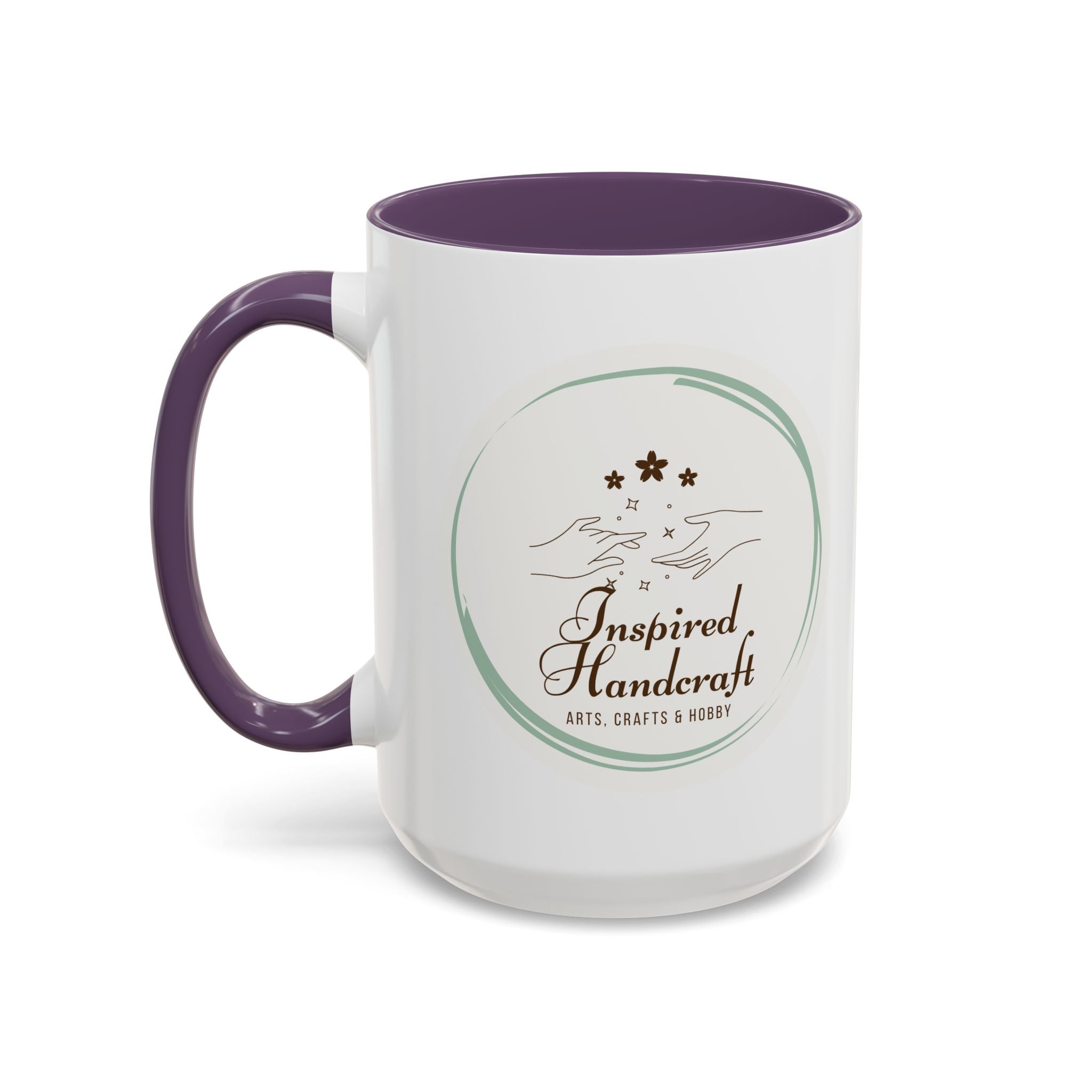 Inspired Handcraft Accent Coffee Mug — Arts & Crafts Gift (11/15 oz)