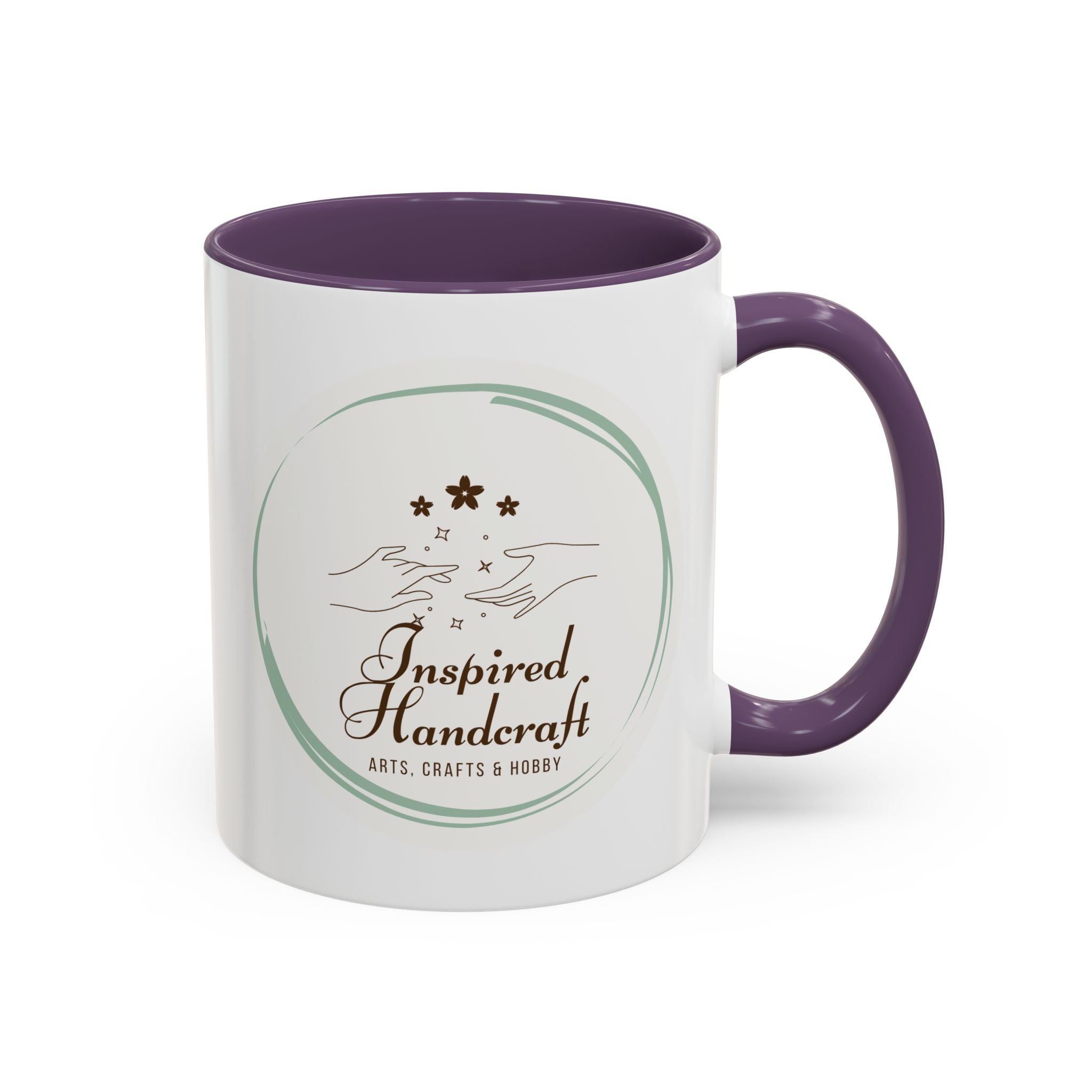 Inspired Handcraft Accent Coffee Mug — Arts & Crafts Gift (11/15 oz)