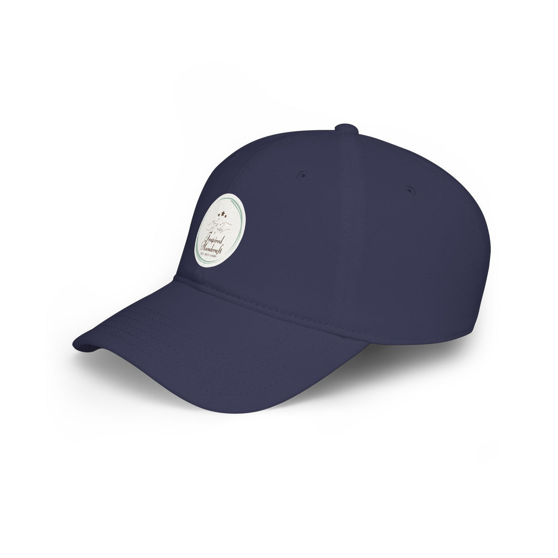 Low Profile Baseball Cap — Vintage Camp Badge Logo Hat