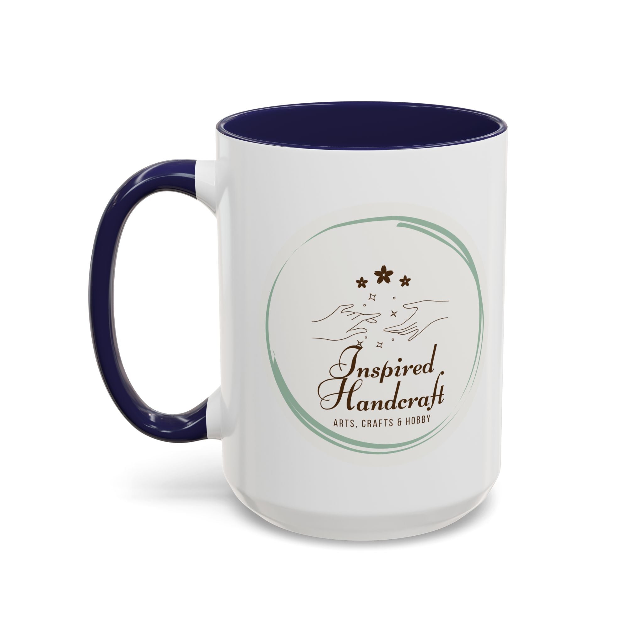 Inspired Handcraft Accent Coffee Mug — Arts & Crafts Gift (11/15 oz)