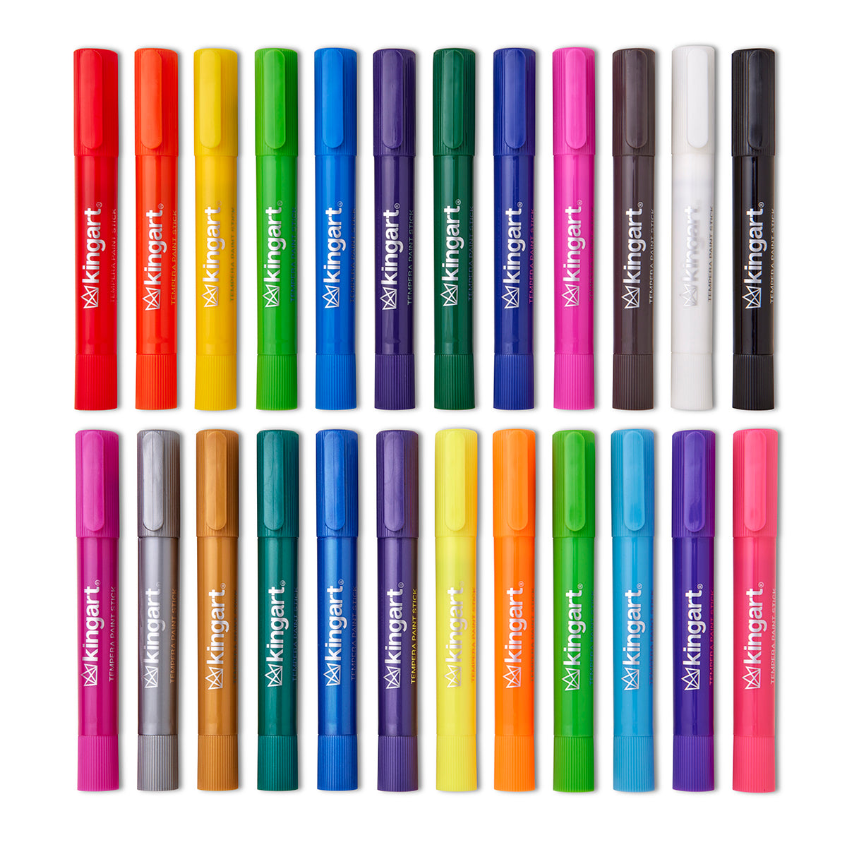 Tempera Paint Thin Sticks 24 Color Set