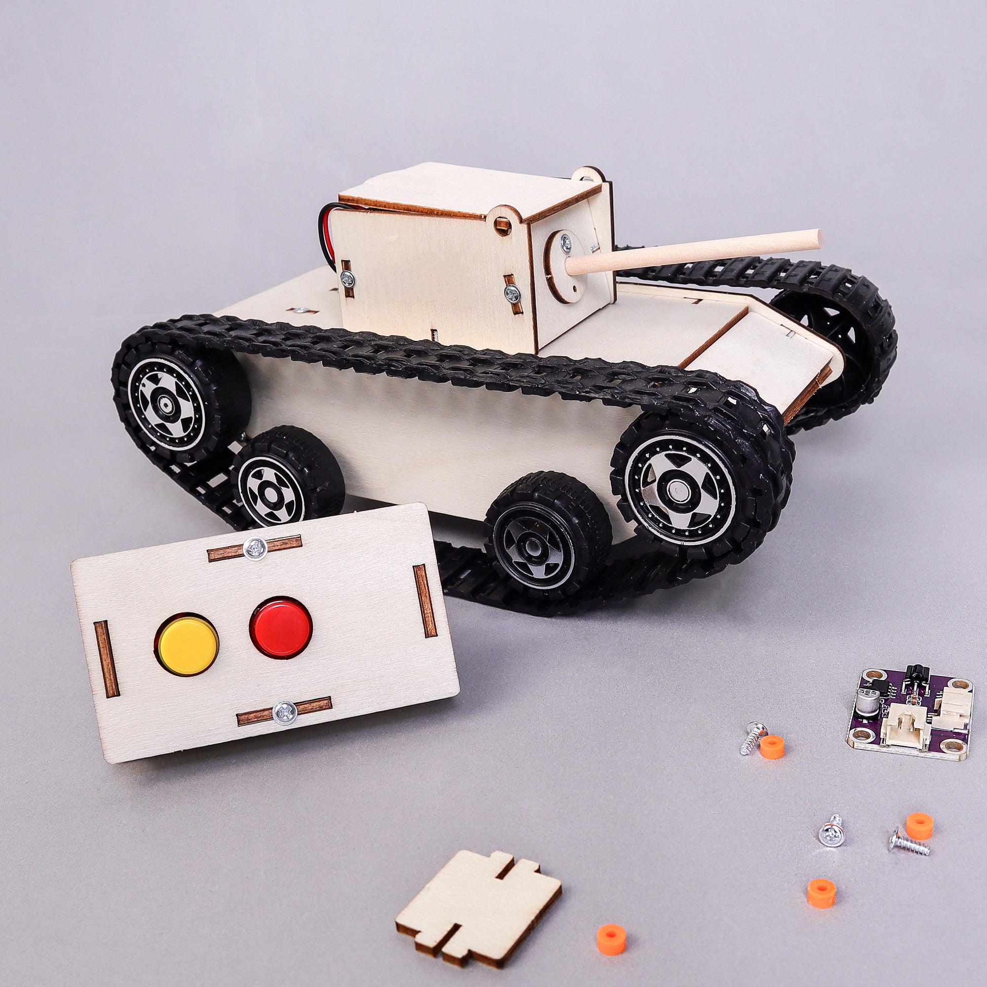 DIY Remote Control Tank STEM Educational Building Kit