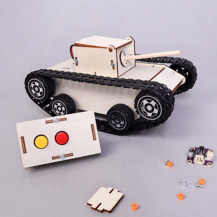 DIY Remote Control Tank STEM Educational Building Kit