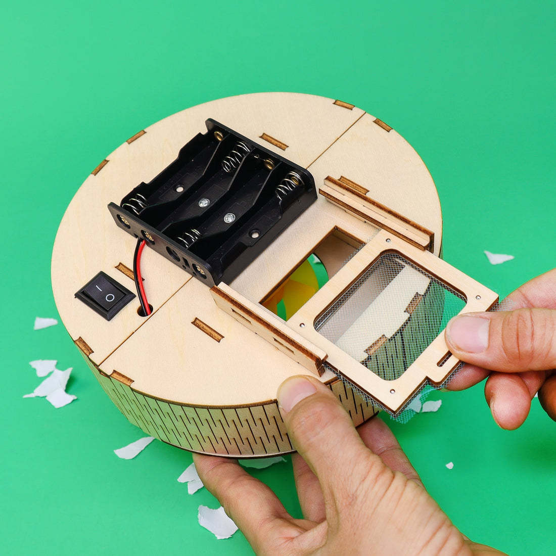 DIY Robot Vacuum STEM Educational Building Toy Kit