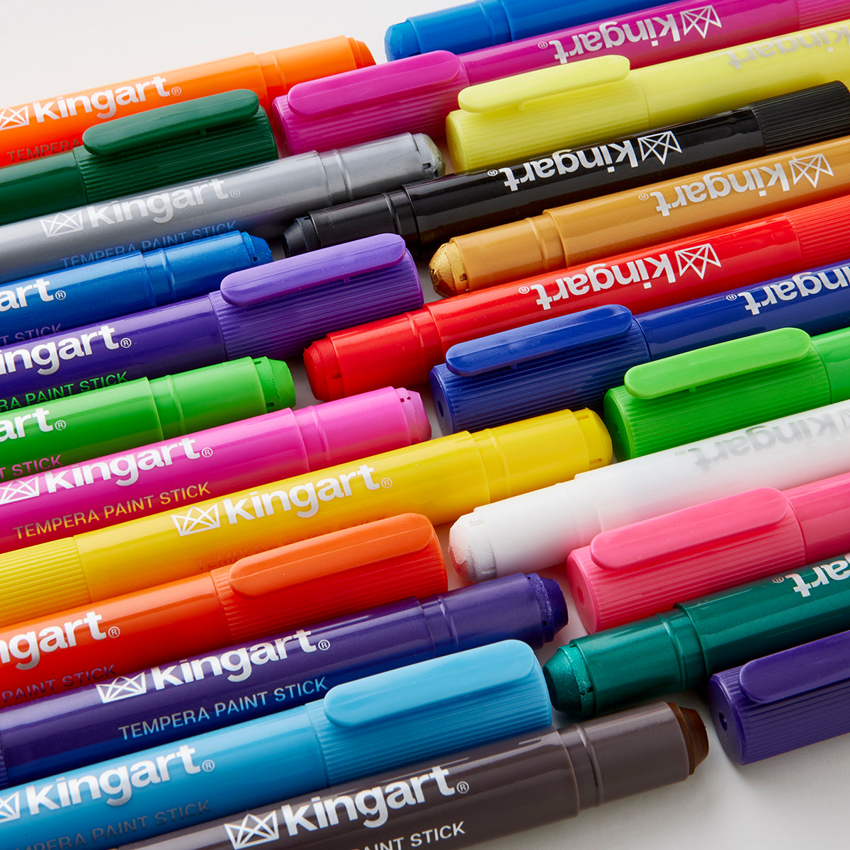 Tempera Paint Thin Sticks 24 Color Set