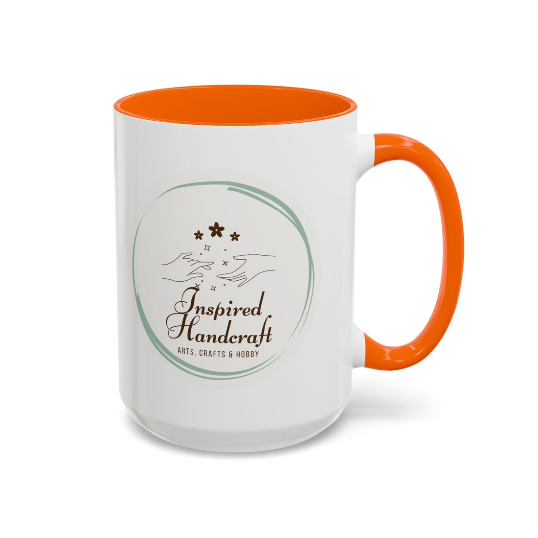 Inspired Handcraft Accent Coffee Mug — Arts & Crafts Gift (11/15 oz)